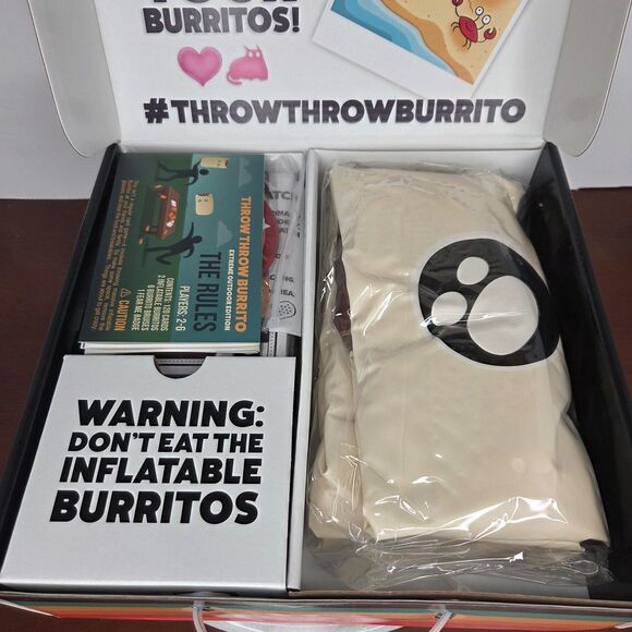 Throw Throw Burrito Extreme Outdoor Edition Card Game Party Exploding Kittens - Picture 2 of 5